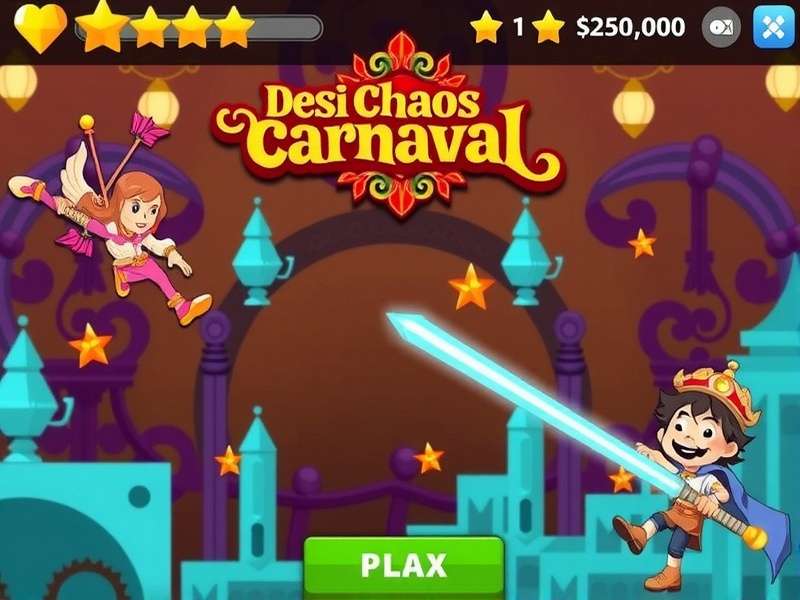 Desi Chaos Carnival Game Screenshot